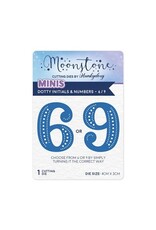 Hunkydory Crafts Moonstone Dies - Dotty Initials & Numbers - 6 / 9