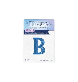 Hunkydory Crafts Moonstone Dies - Dotty Initials & Numbers - B
