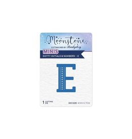 Hunkydory Crafts Moonstone Dies - Dotty Initials & Numbers - E