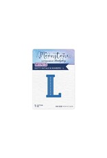 Hunkydory Crafts Moonstone Dies - Dotty Initials & Numbers - L