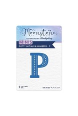 Hunkydory Crafts Moonstone Dies - Dotty Initials & Numbers - P