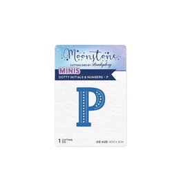 Hunkydory Crafts Moonstone Dies - Dotty Initials & Numbers - P