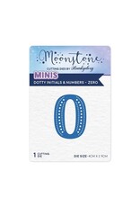 Hunkydory Crafts Moonstone Dies - Dotty Initials & Numbers - 0 Zero
