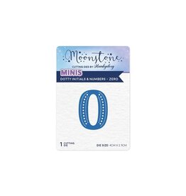 Hunkydory Crafts Moonstone Dies - Dotty Initials & Numbers - 0 Zero