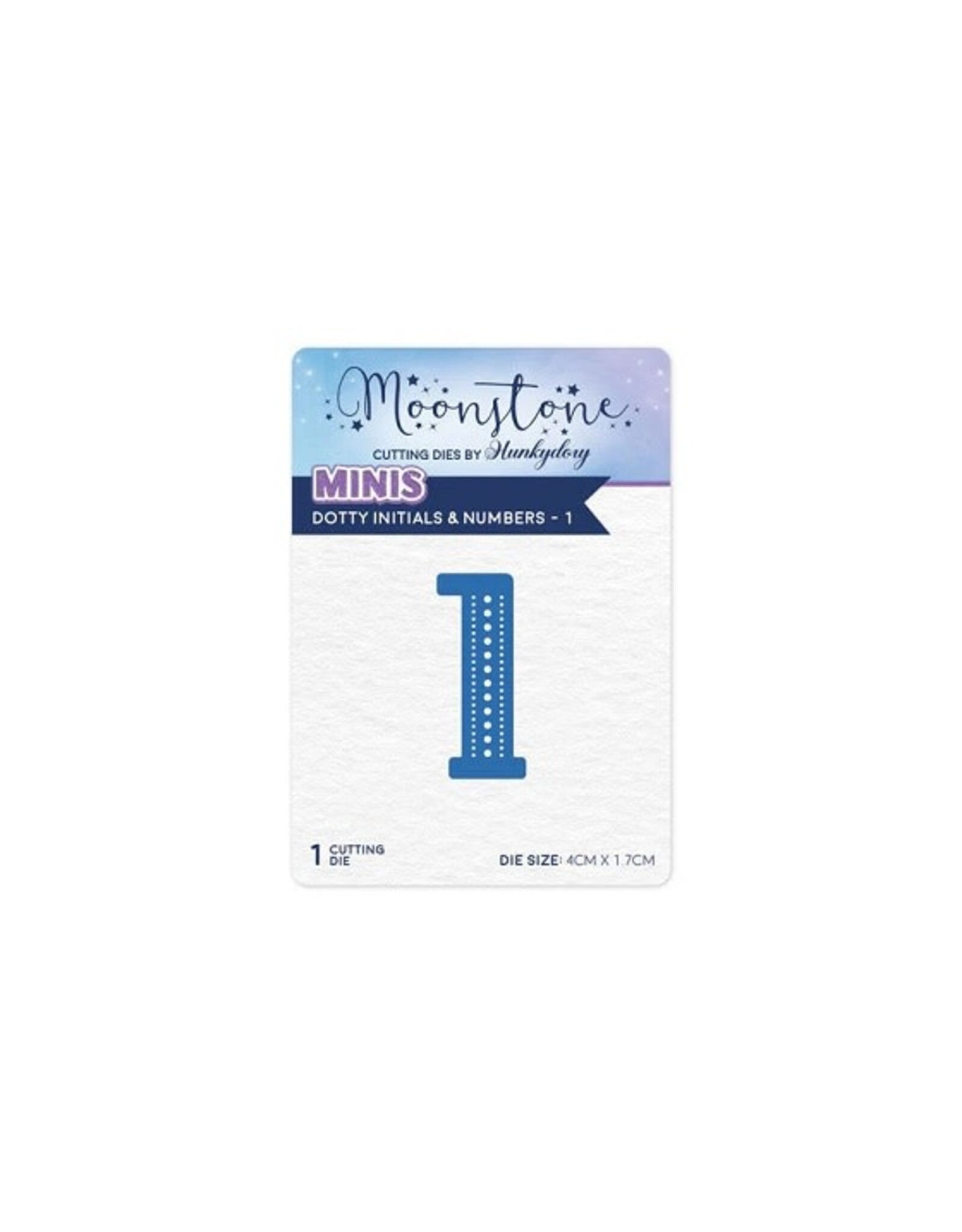 Hunkydory Crafts Moonstone Dies - Dotty Initials & Numbers - 1