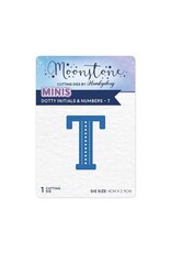 Hunkydory Crafts Moonstone Dies - Dotty Initials & Numbers - T