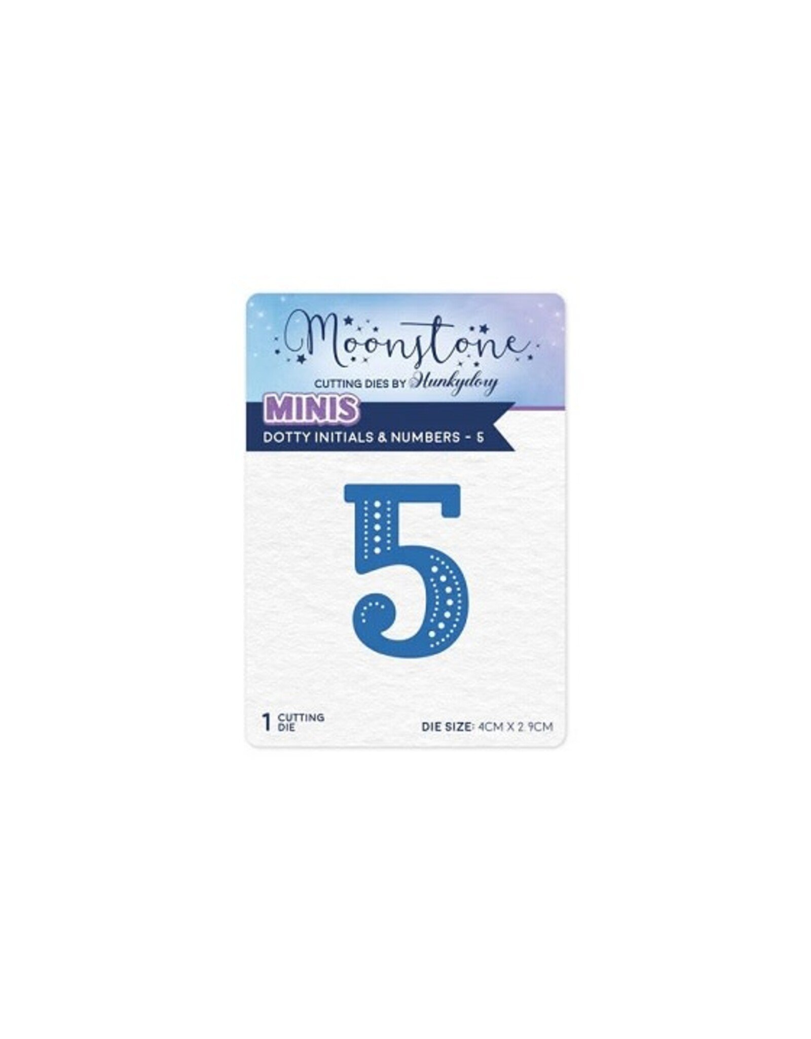 Hunkydory Crafts Moonstone Dies - Dotty Initials & Numbers - 5