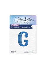 Hunkydory Crafts Moonstone Dies - Dotty Initials & Numbers - G
