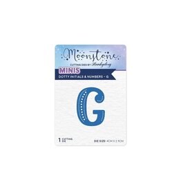 Hunkydory Crafts Moonstone Dies - Dotty Initials & Numbers - G