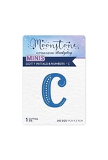 Hunkydory Crafts Moonstone Dies - Dotty Initials & Numbers - C