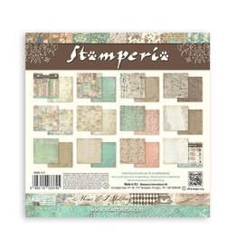 Stamperia Brocante Antiques Maxi Backgrounds 12X12 Paper Pad