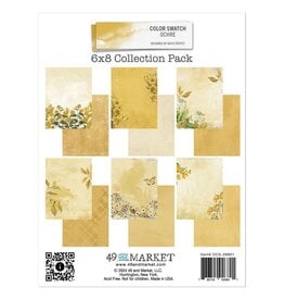 49 AND MARKET Color Swatch: Ochre Collection 6X8 Paper Pack