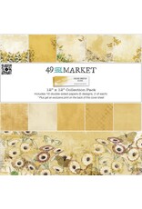 49 AND MARKET Color Swatch: Ochre 12X12 Collection Pack