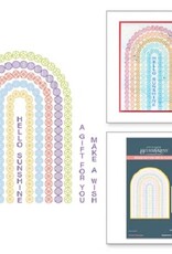 Spellbinders Cheers to You Collection Arched Messages Registration Press Plate & Die