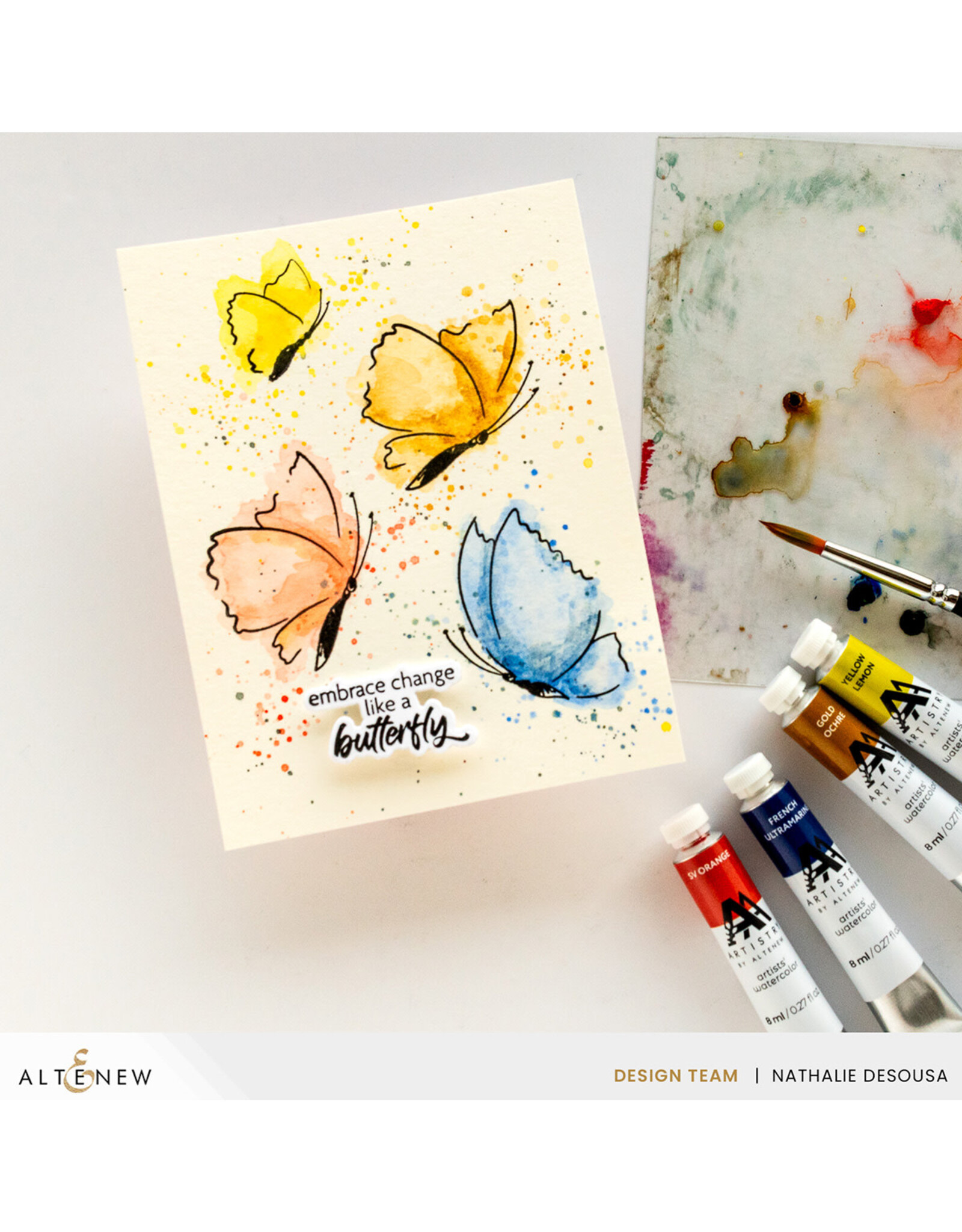 ALTENEW Stamp & Paint: Butterflies - Complete bundle