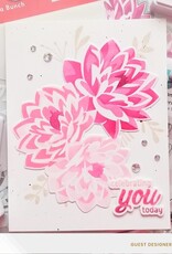 AltNew Dynamic Duo - Modern Dahlia Bunch - Stamps and Stencil