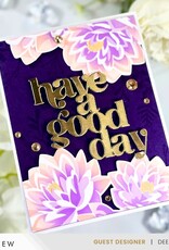 AltNew Dynamic Duo - Modern Dahlia Bunch - Stamps and Stencil