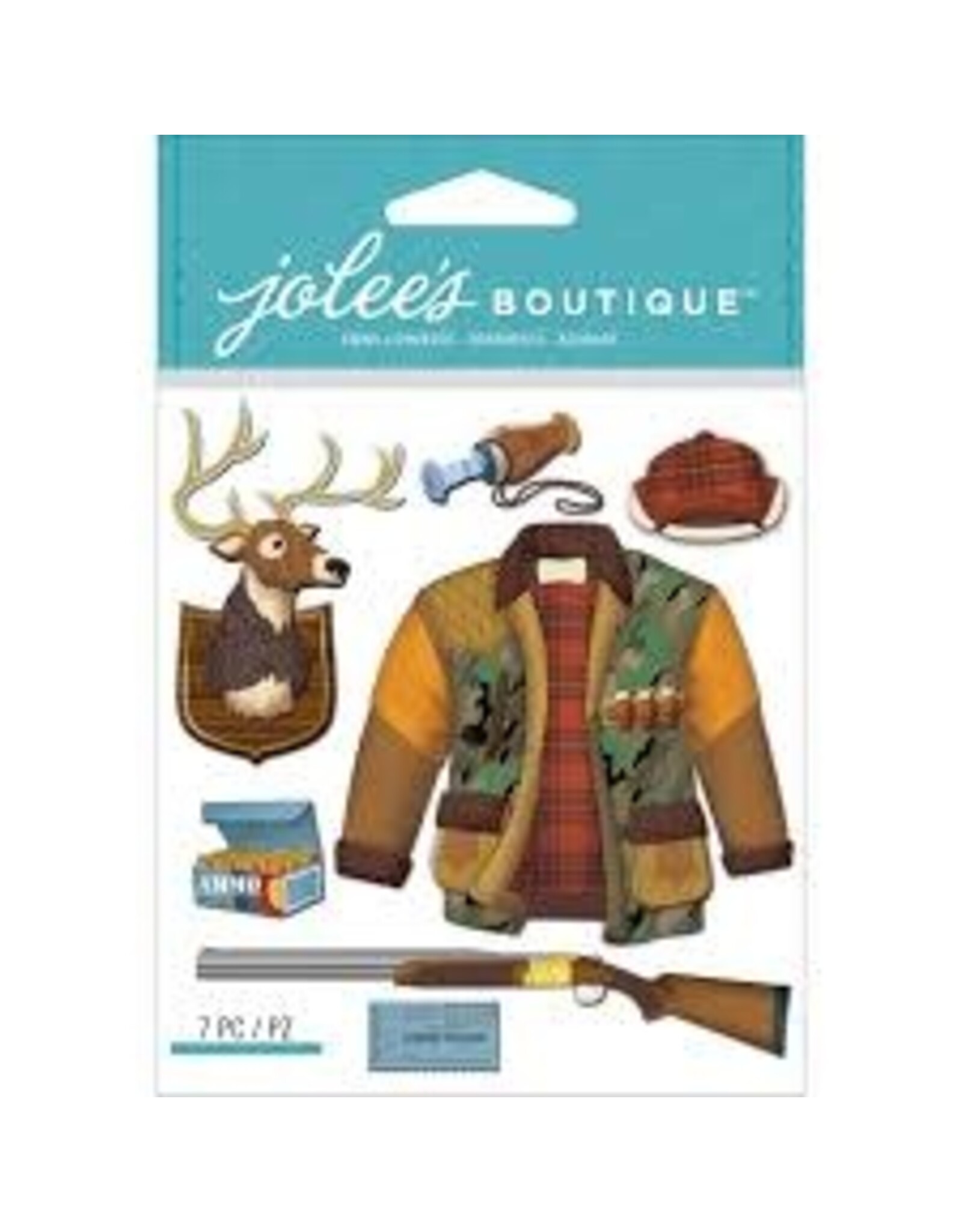 Jolee's Hunting small 3d stickers