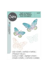 Sizzix Sizzix Framelits Die & A5 Stamp Set By 49 & Market - butterfly