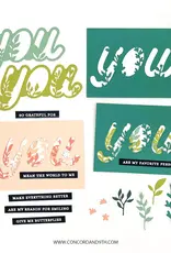 Concord & 9TH Everything About You - Stamps (4 x 4)