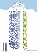 Elizabeth Craft Designs Elegant Decorative Borders - Evening Rose Collection