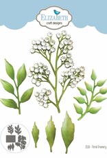 Elizabeth Craft Designs Floral Greenery 2 - Evening Rose Collection