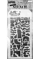 Tim Holtz - Stampers Anonymous Shape 2 - Layered Stencil