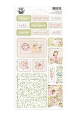 P13 Believe in Fairies -  Chipboard sticker sheet 01- 10,5 x 22cm