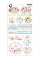 P13 Believe in Fairies - Chipboard sticker sheet 03 -  10,5 x 22cm