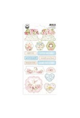 P13 Believe in Fairies Chipboard sticker sheet 03, 10,5 x 22cm