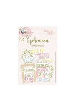 P13 Believe in Fairies Ephemera set Frames and Words, 13pcs