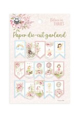 P13 Believe in Fairies - Paper die cut garland - 15pcs