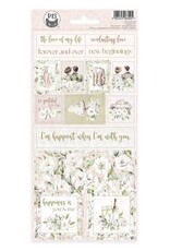 P13 Love and Lace -  Sticker sheet  02 - 10,5 x 23cm