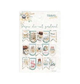 P13 Travel Journal Paper die cut garland, 15pcs