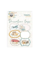 P13 Travel Journal - Tag set 04 - 6pcs