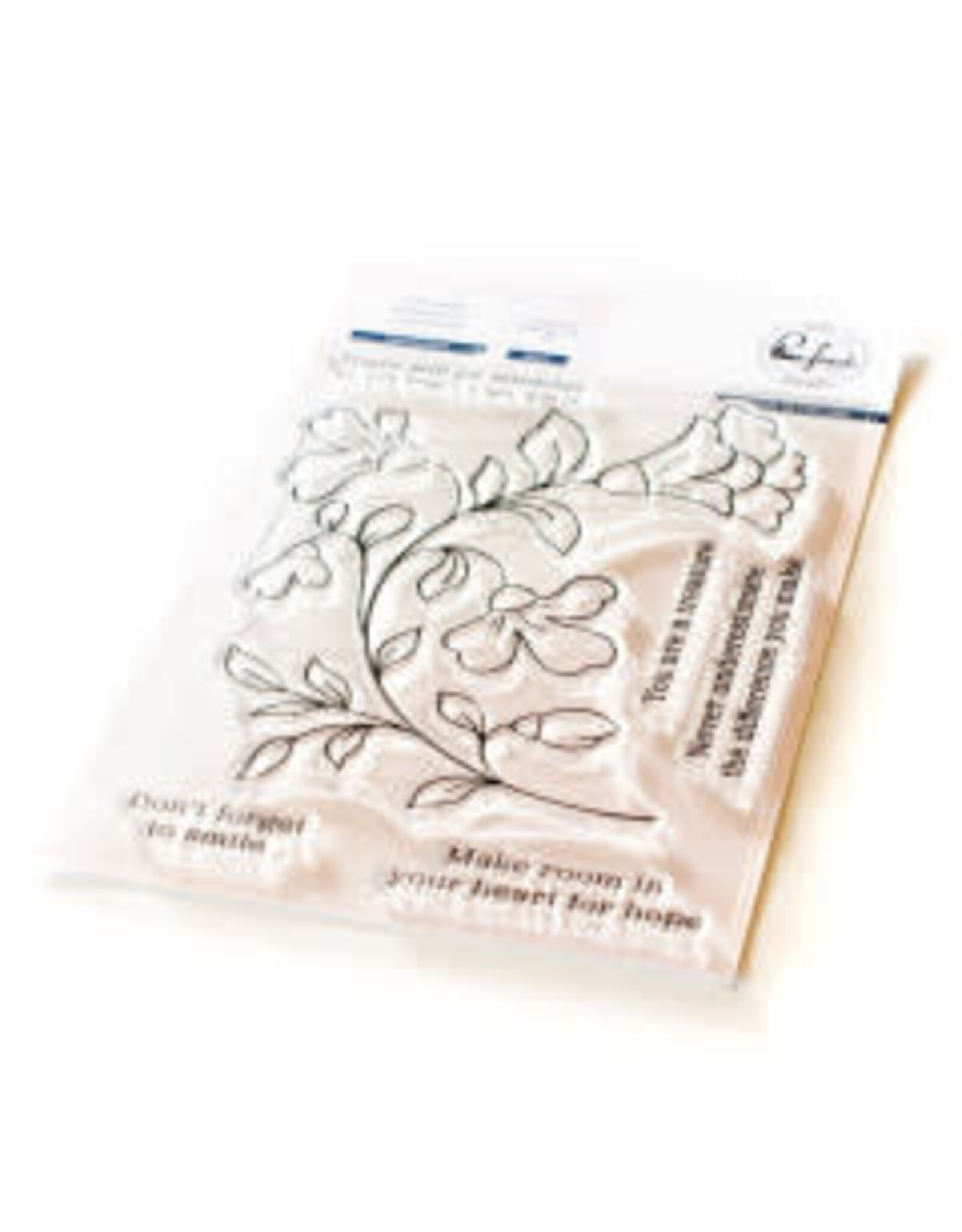PINKFRESH STUDIO Folk Floral Stem Bundle (stamp, die &stencil)
