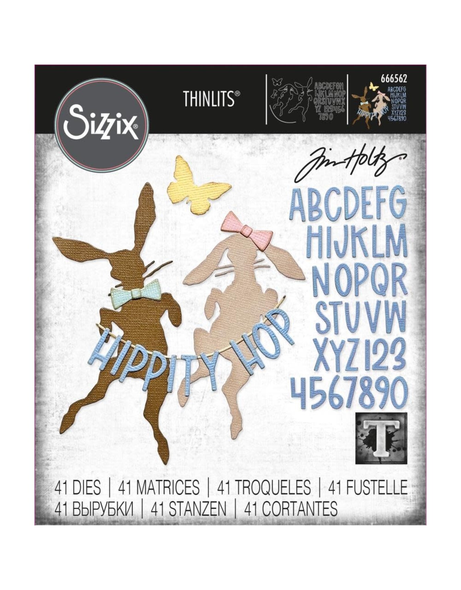 Tim Holtz - Sizzix Thinlits - Vault Hippity Hoop