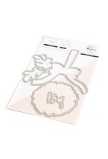 PINKFRESH STUDIO Floral Bauble Bundle (stamp, die & stencil)