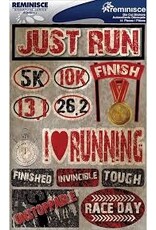 Reminisce Just run 3d stickers