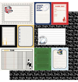 Rugby journaling cards paper