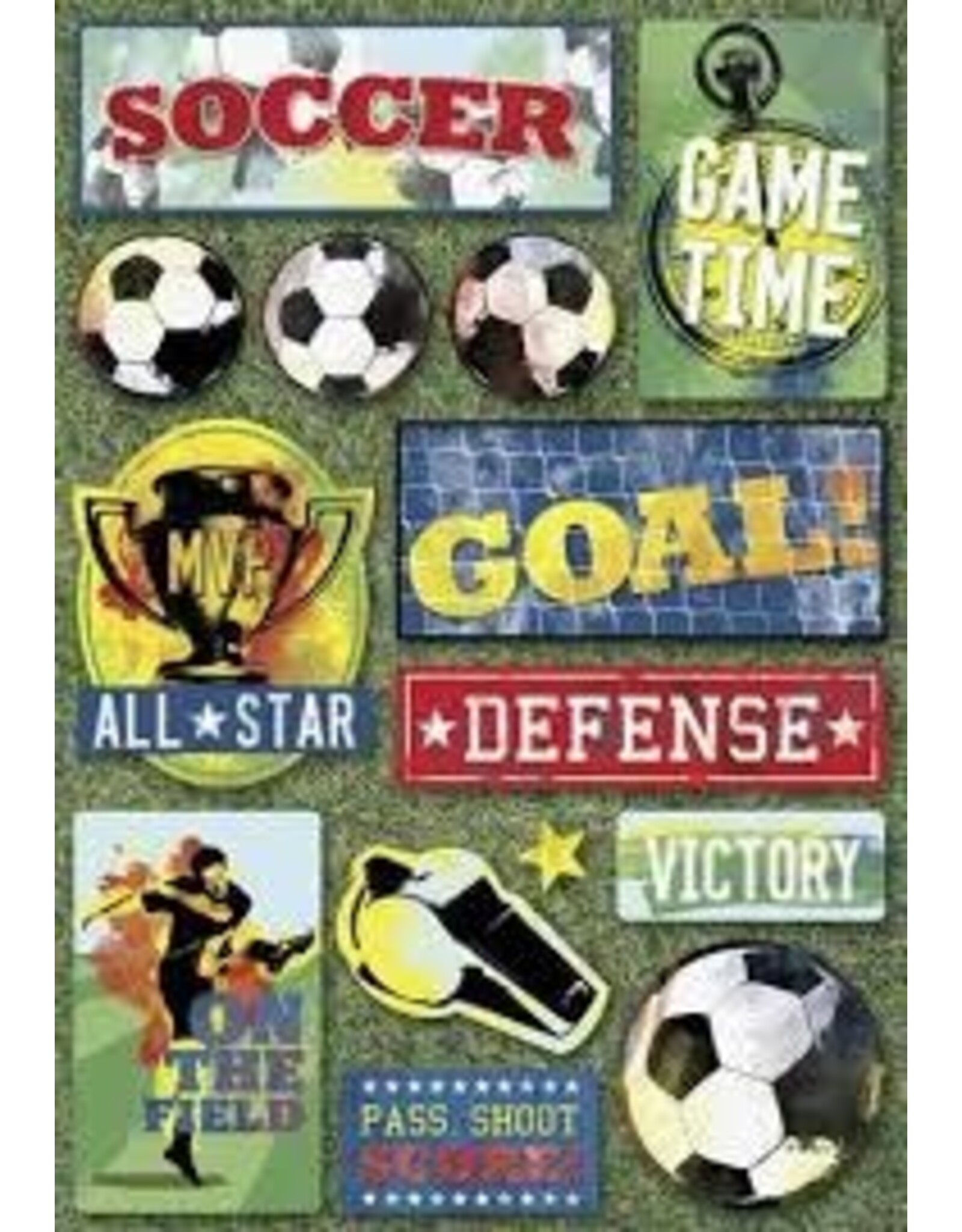 Karen Foster Soccer all star stickers