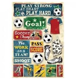 Karen Foster Soccer goal stickers