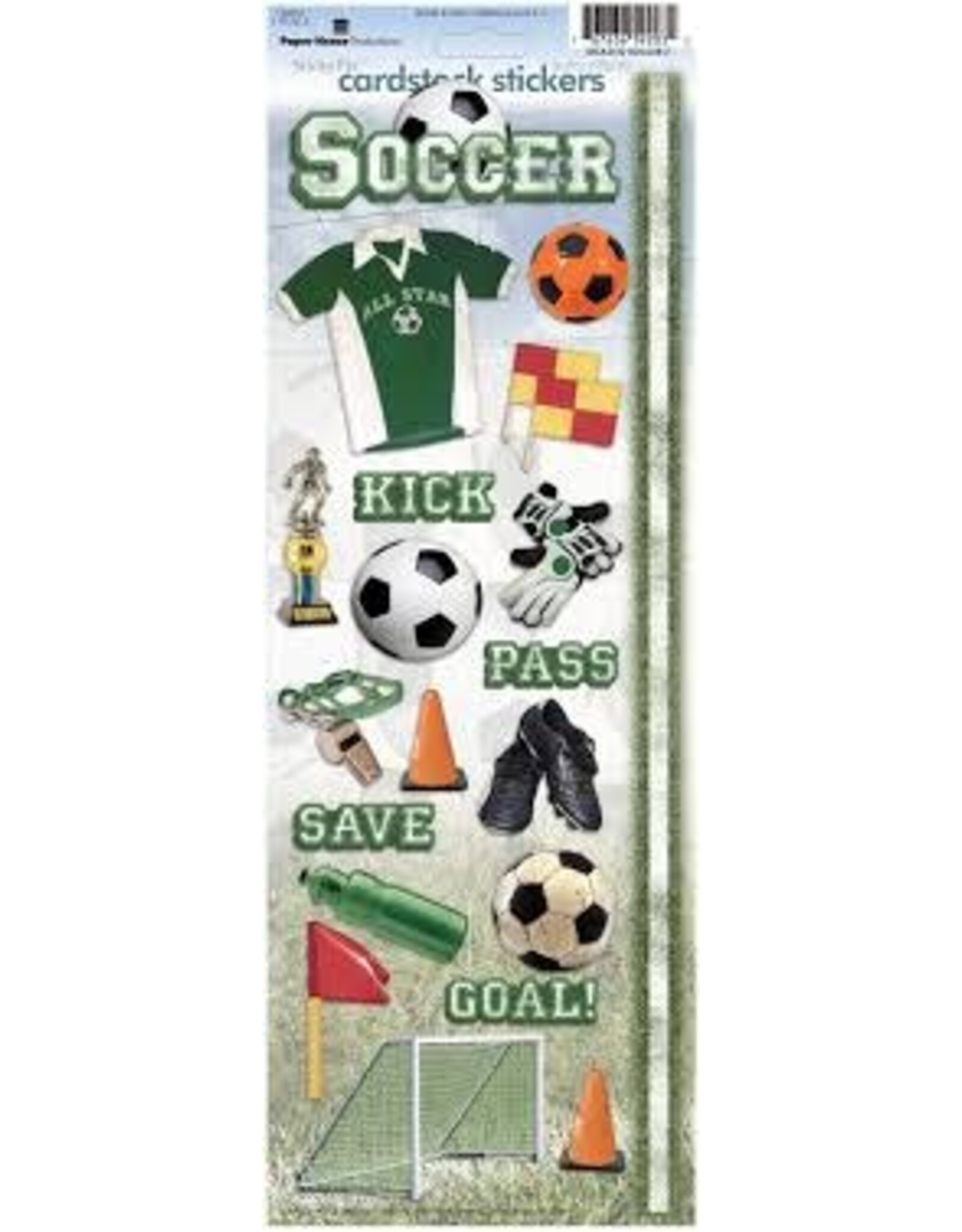 PAPER HOUSE PRODUCTIONS Soccer stickers