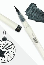 Couture Creations Winkles Shimmer Glitter Pen - Black
