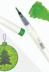 Couture Creations Winkles Shimmer Glitter Pen - Lime Green