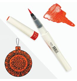 Couture Creations Winkles Shimmer Glitter Pen - Orange