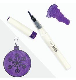 Couture Creations Winkles Shimmer Glitter Pen - Purple