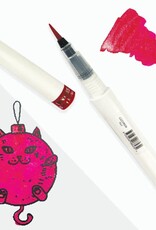 Couture Creations Winkles Shimmer Glitter Pen - Red