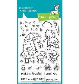Lawn Fawn Beary Rainy Day Stamp & Die
