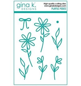 Gina K. Designs Playful Posies Die